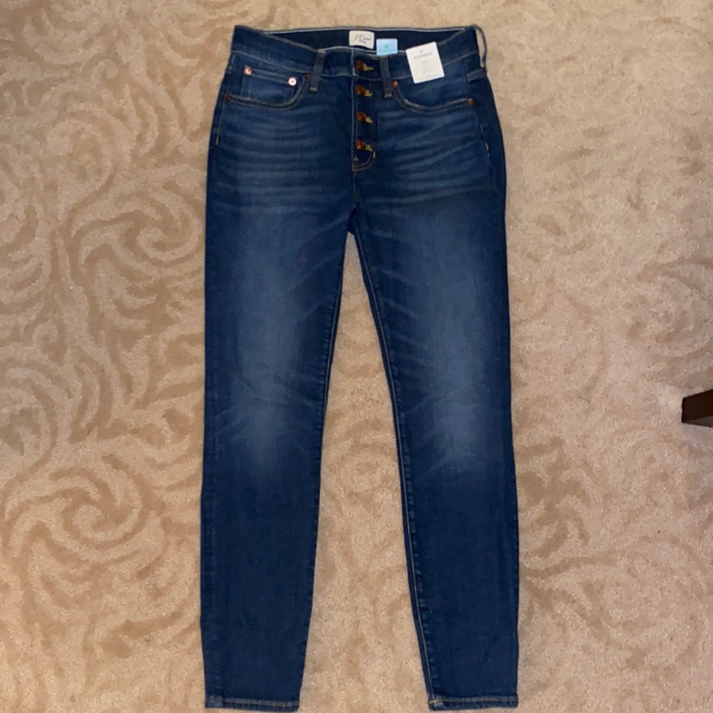 NWT j.crew 9” high rise skinny jean